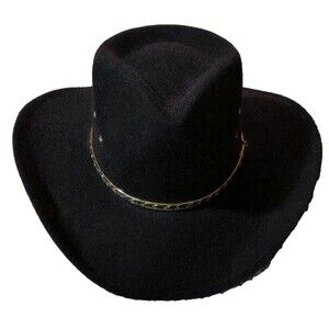 Pigalle Arlop Hat Made In Mexico Black Felt